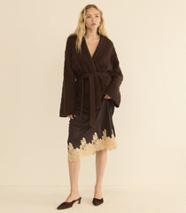 ALPINE CARDIGAN -- SYCAMORE BARK