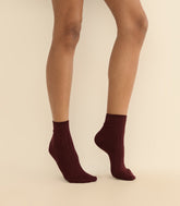 COLLÉGIEN LA MINI ANKLE SOCK -- BORDEAUX