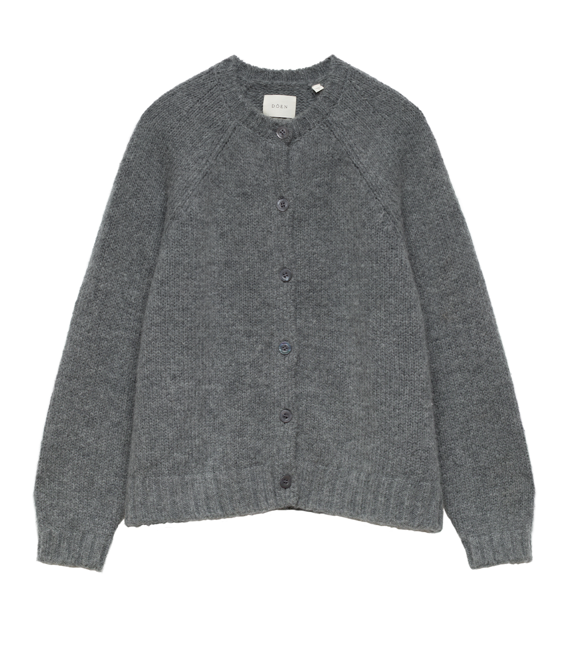 ADLEY CARDIGAN -- CHARCOAL MELANGE