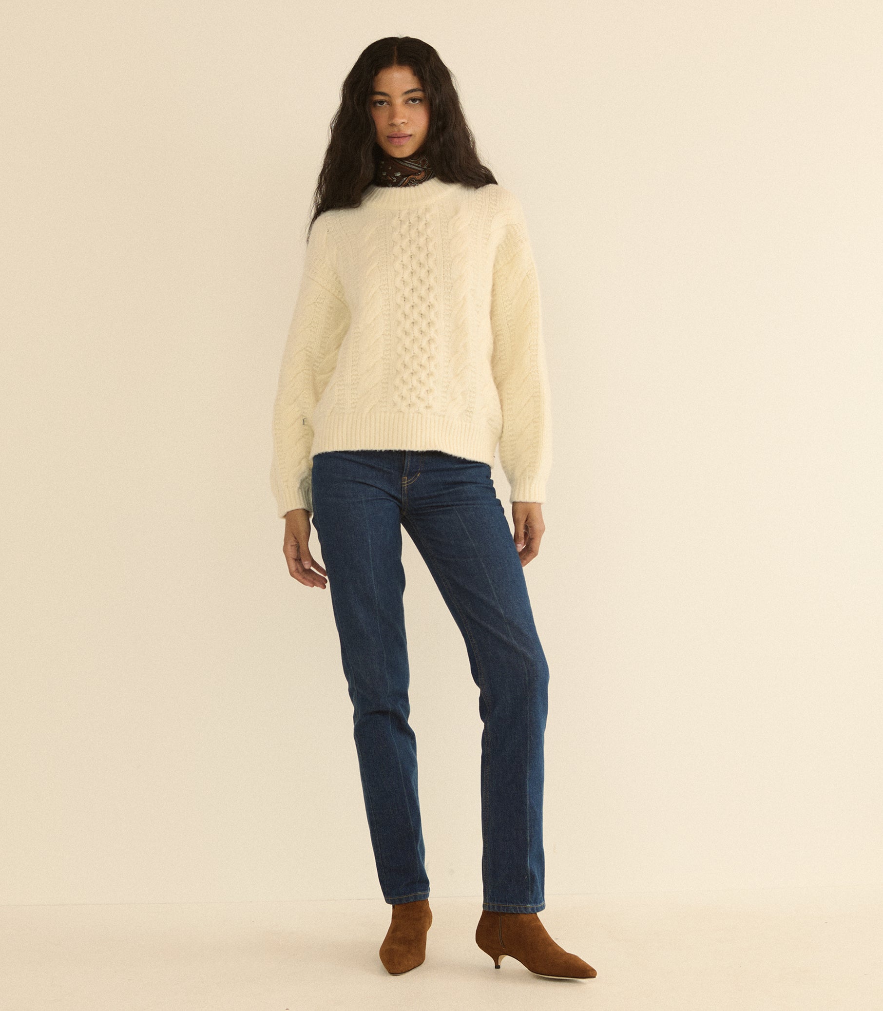 HALLSTATT SWEATER -- IVORY