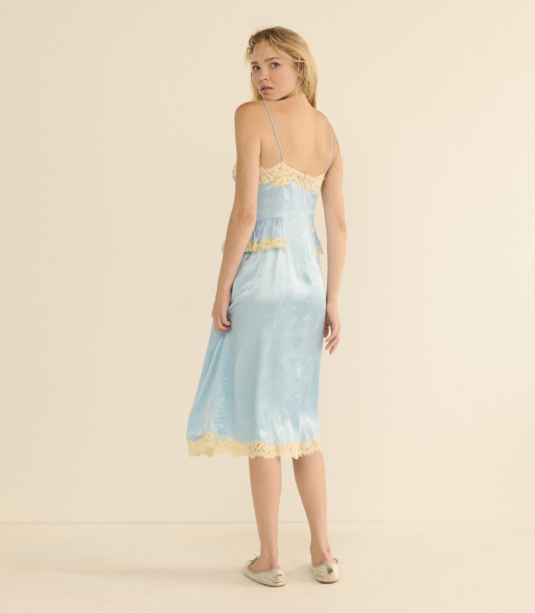 LISE DRESS -- FORGET ME NOT